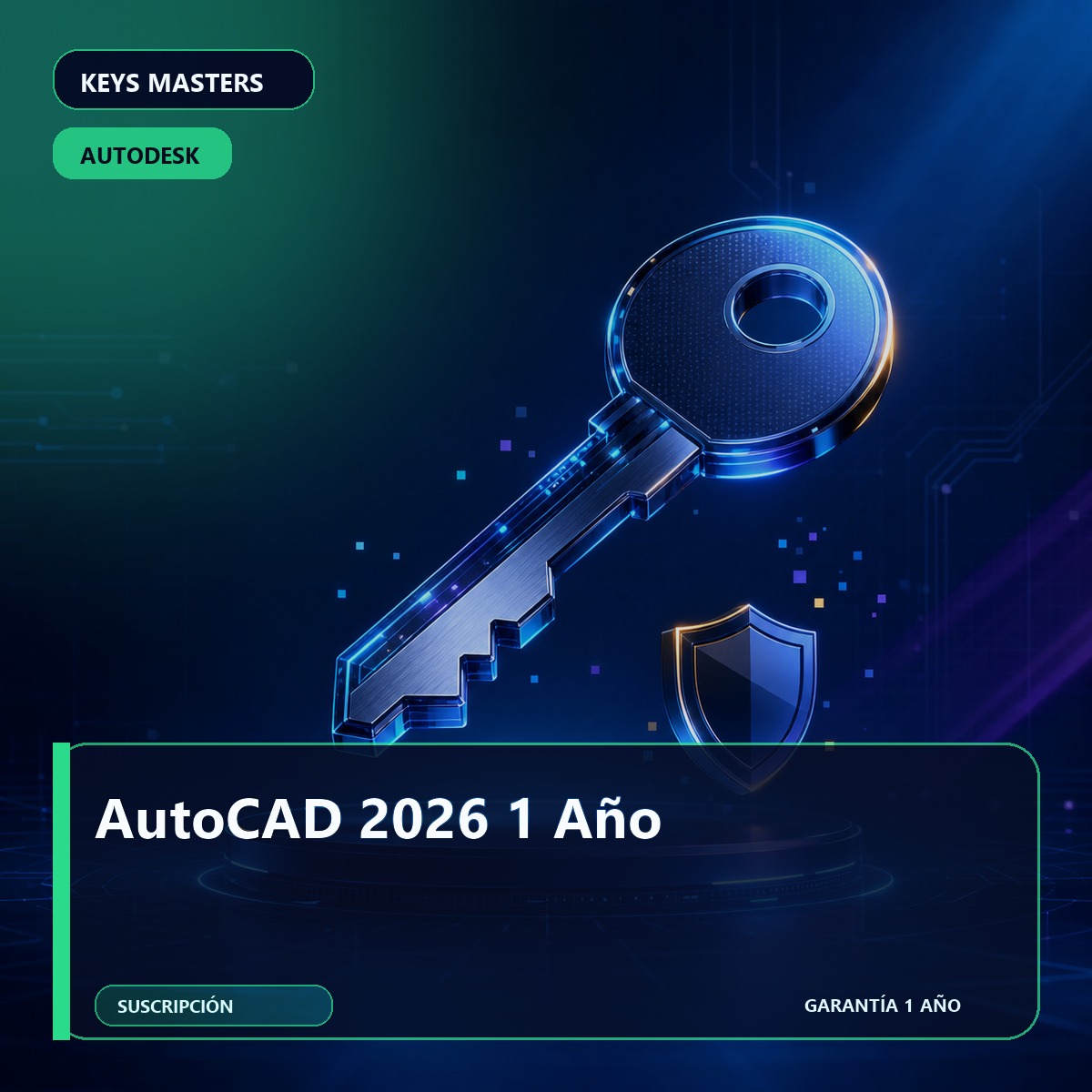 AutoCAD 2026 1 Año