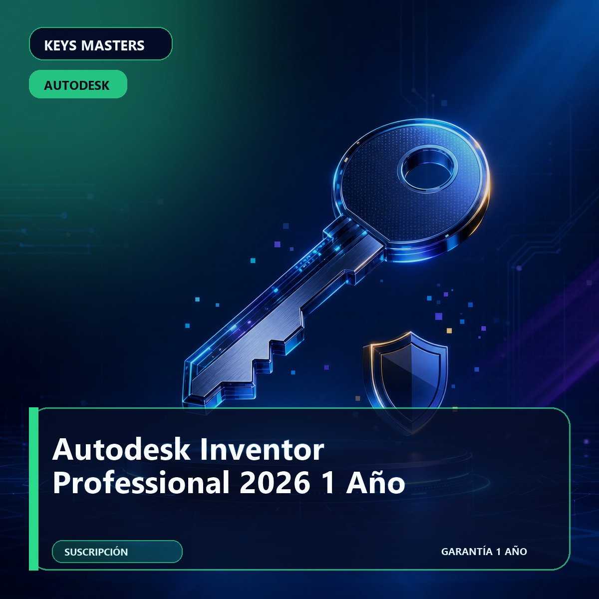 Autodesk Inventor Professional 2026 1 Año